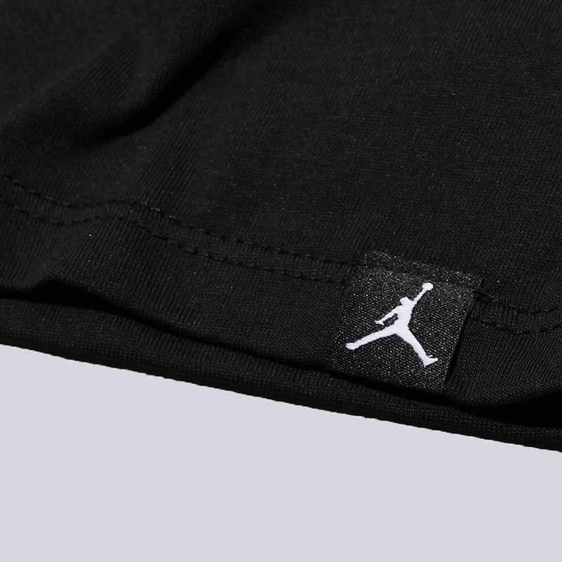 мужская черная футболка Jordan  Motivational Dri-Fit 882098-010 - цена, описание, фото 2